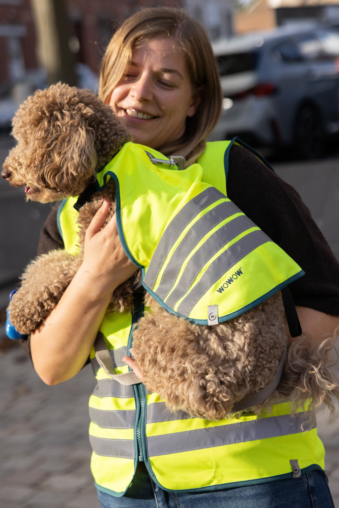 Big Fun Dog Jacket Yellow