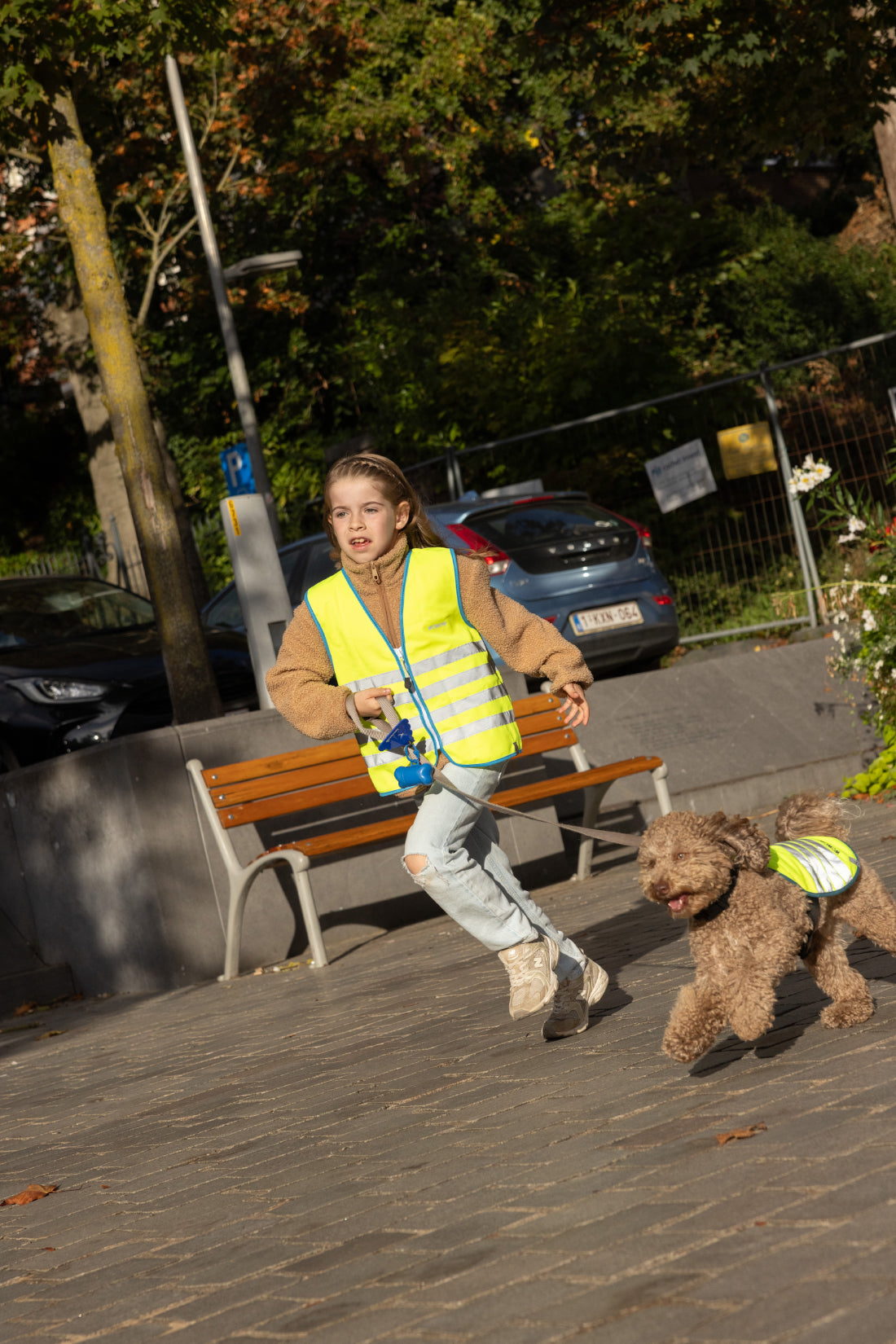 Big Fun Dog Jacket Yellow