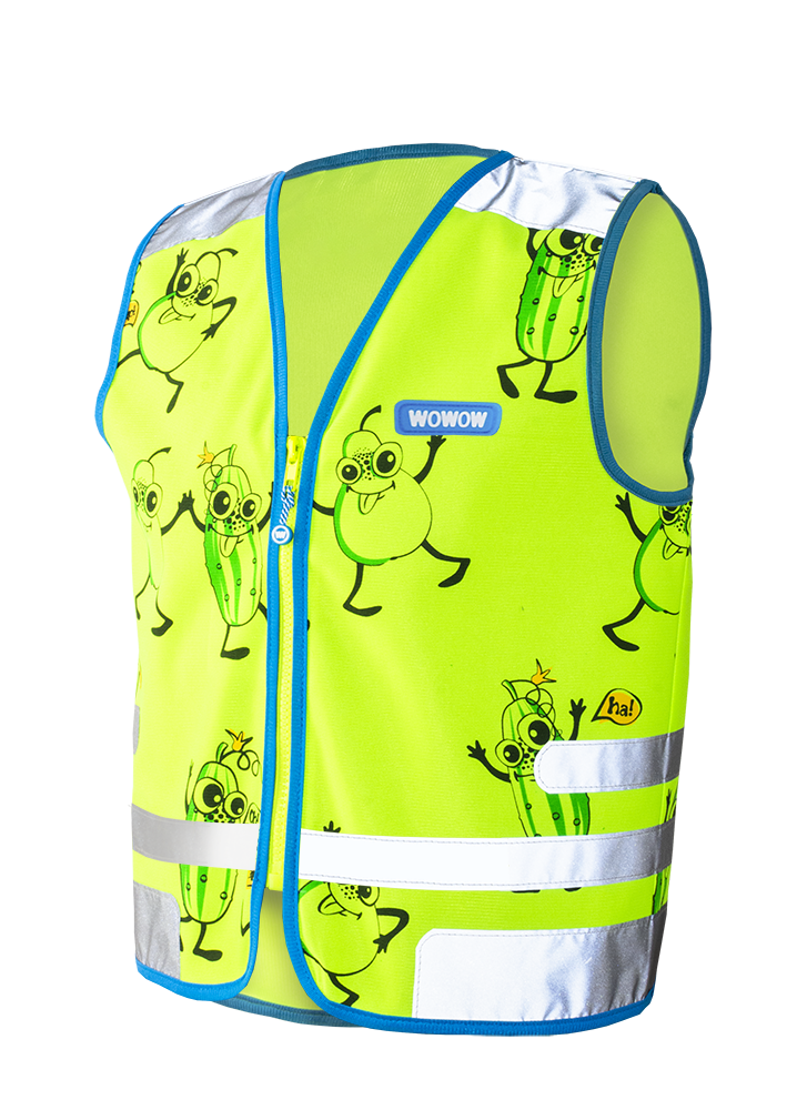 Comic Veggie Jacket Green Front NEW