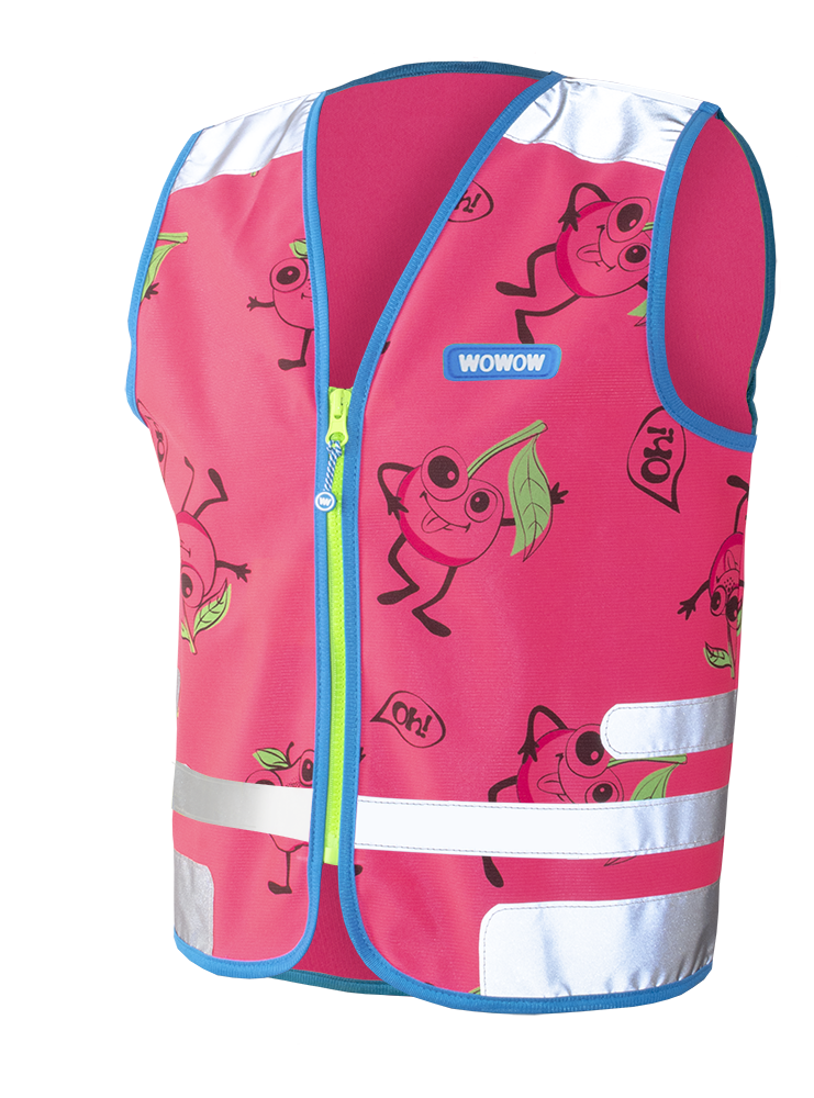 Comic Veggie Jacket Pink Front NEW