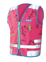 Comic Veggie Jacket Pink Front NEW