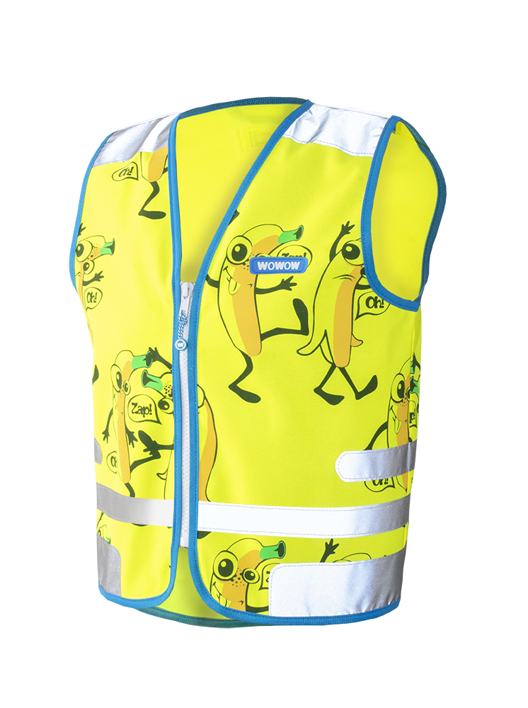 Comic Veggie Jacket Yellow Front NEW