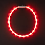Glowband Dog Collar Silicon RGB LED
