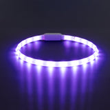 Glowband Dog Collar Silicon RGB LED