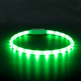 Glowband Dog Collar Silicon RGB LED