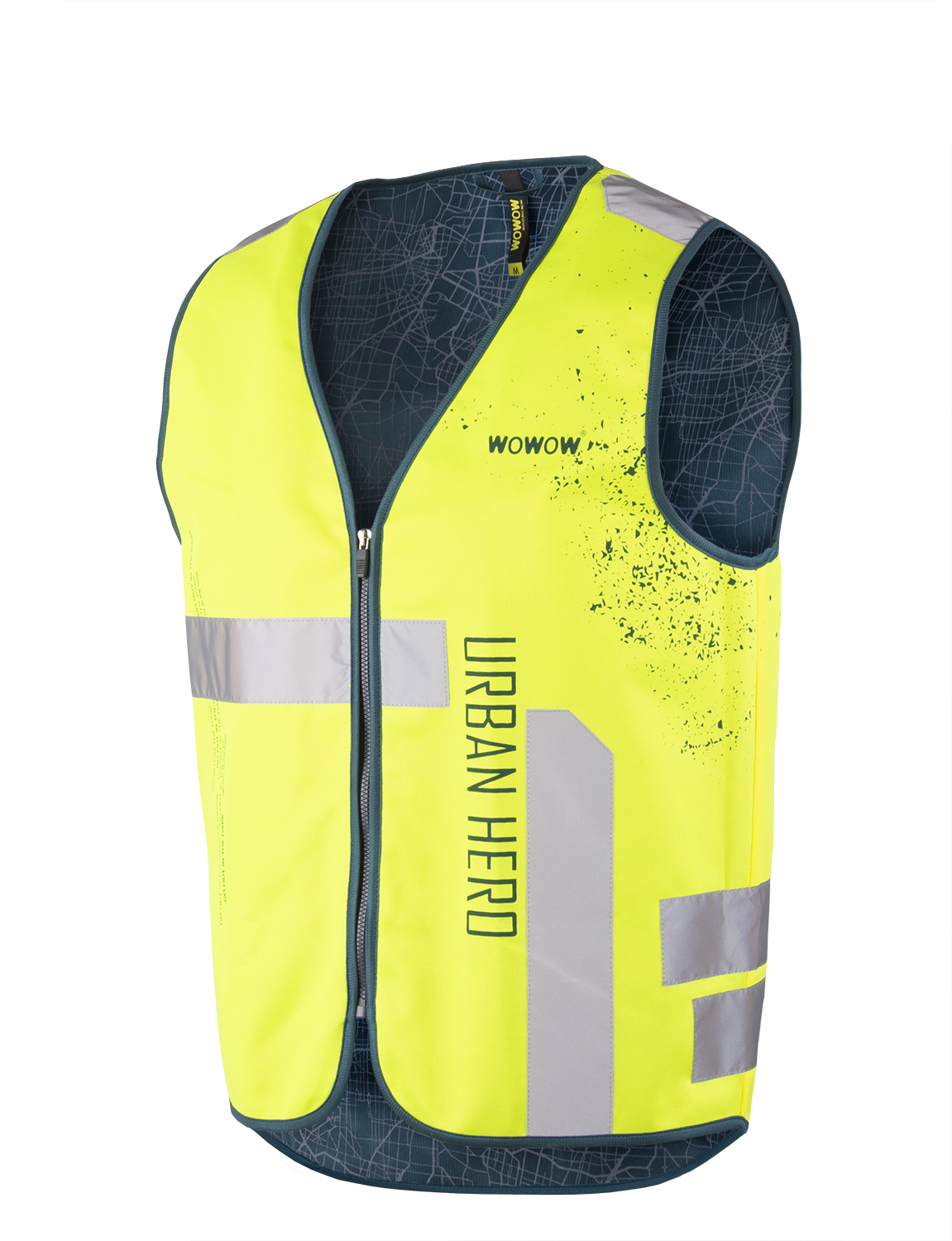 Urban Hero Jacket Yellow Front
