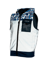 Yoho Jacket Blue Full Reflective