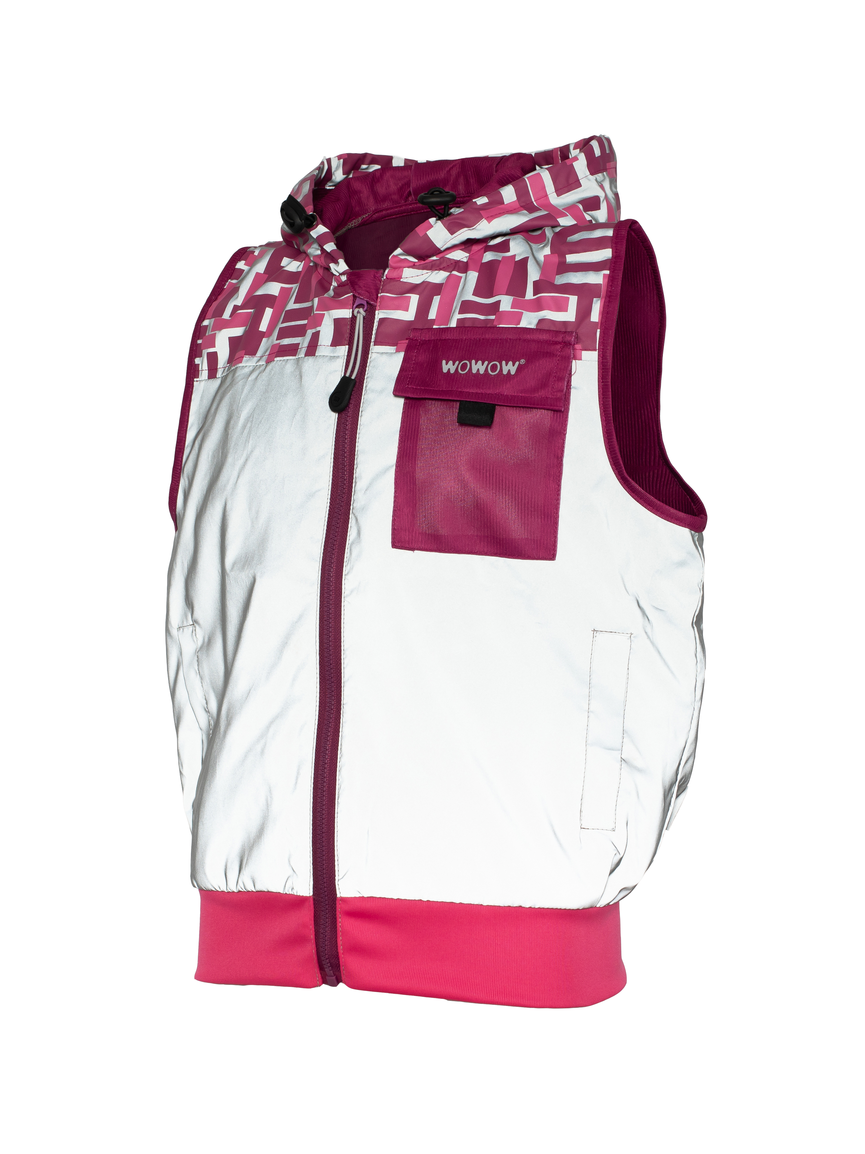 Yoho Jacket Pink Full Reflective
