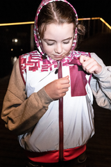 Yoho Jacket Pink Full Reflective