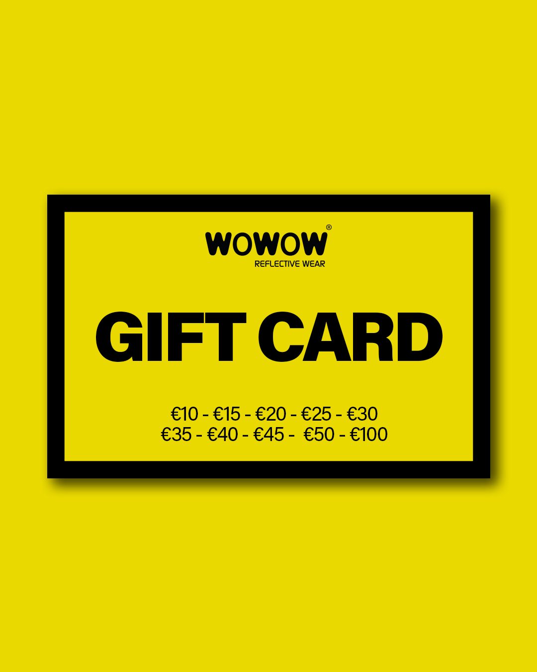 WOWOW Gift Card